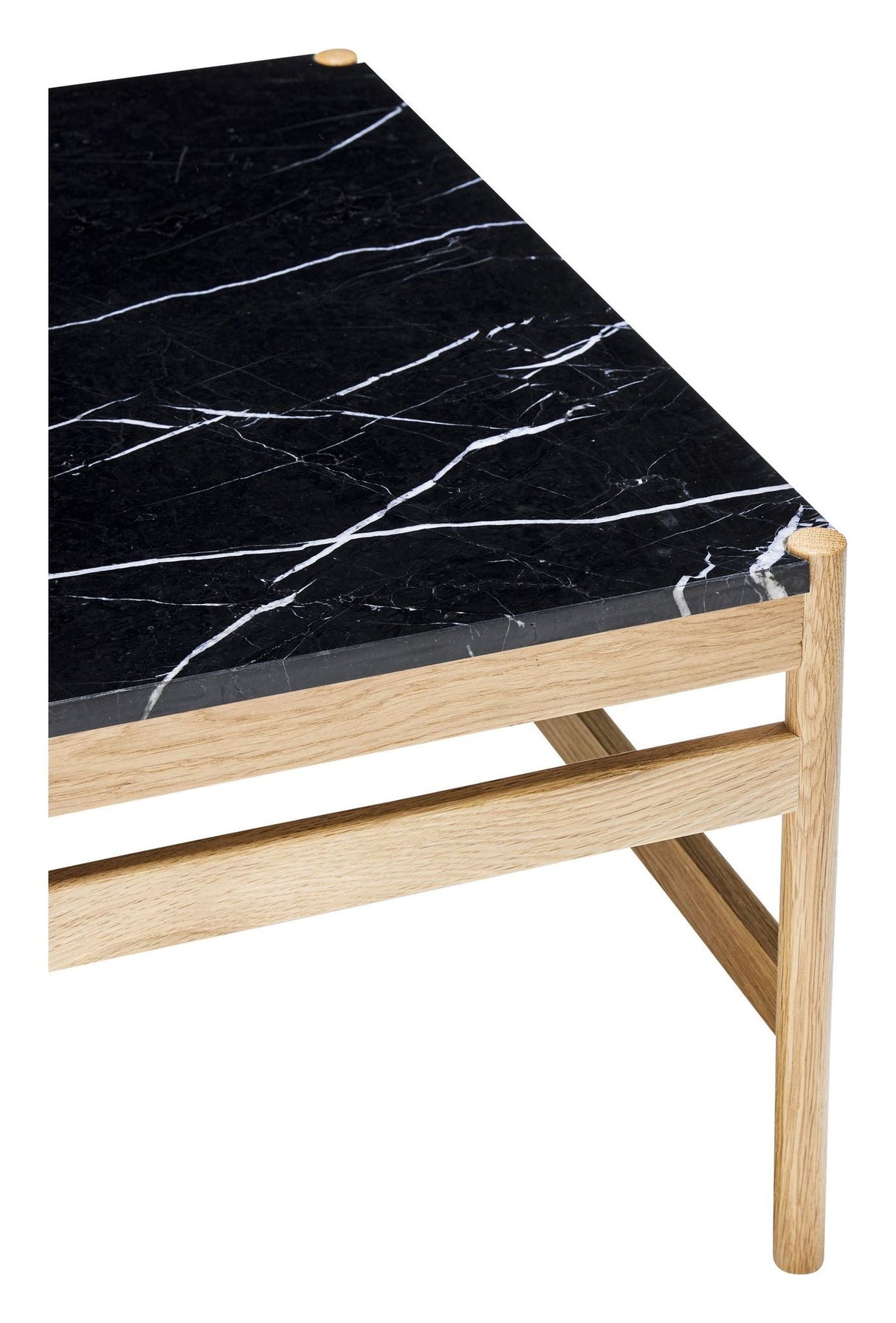 Raw Coffee Table, Black/Nature