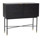 Hübsch Norm Sideboard with 2 doors, Black