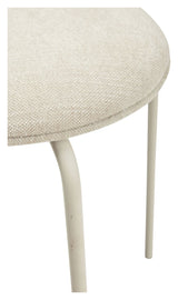 Hübsch Stack Stool, metal/textile, OEKO-TEX, gray