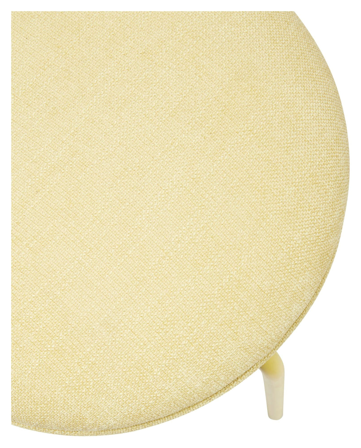 Hübsch Stack Stool, metal/textile, OEKO-TEX, yellow