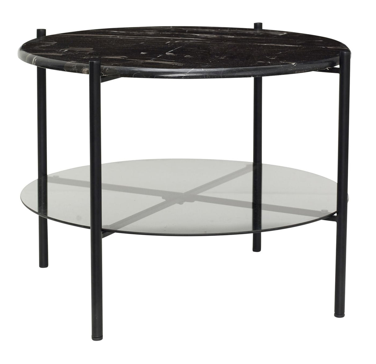 Hübsch Coffee table Ø65, Black