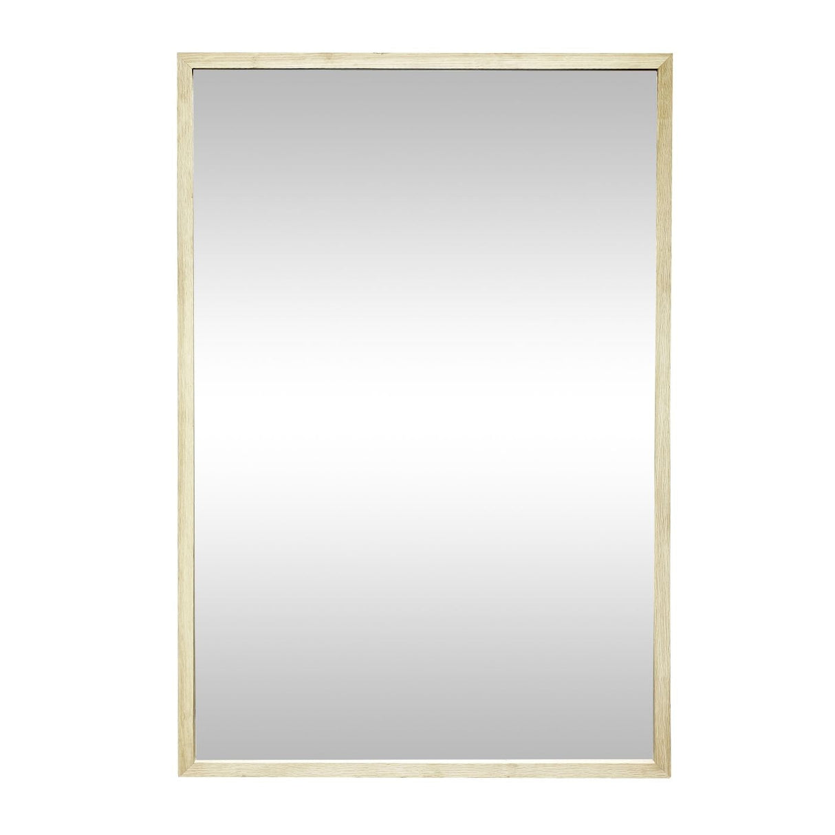 Hübsch Glimpse Mirror 90x60 medium, Oak