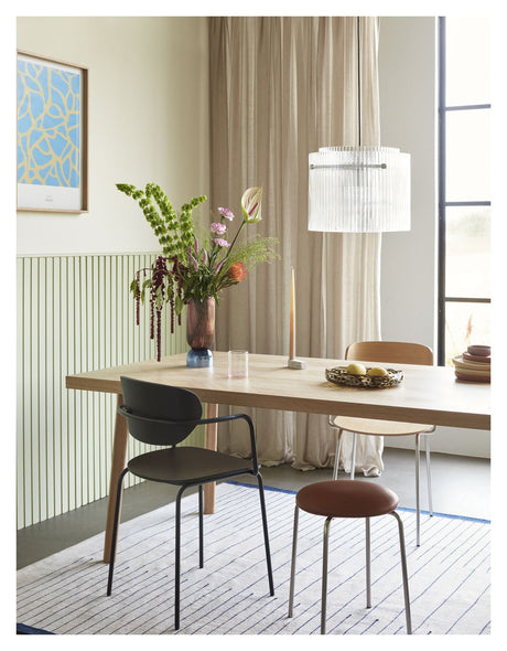 Hübsch Herringbone Dining table, oak, herring bone