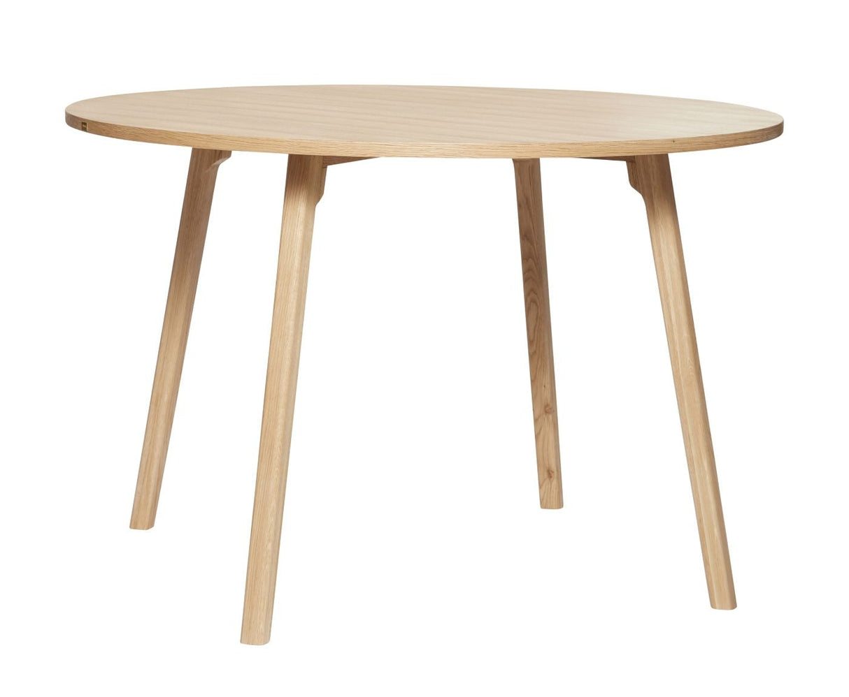 Hübsch Ground Dining Table Ø115, Oak