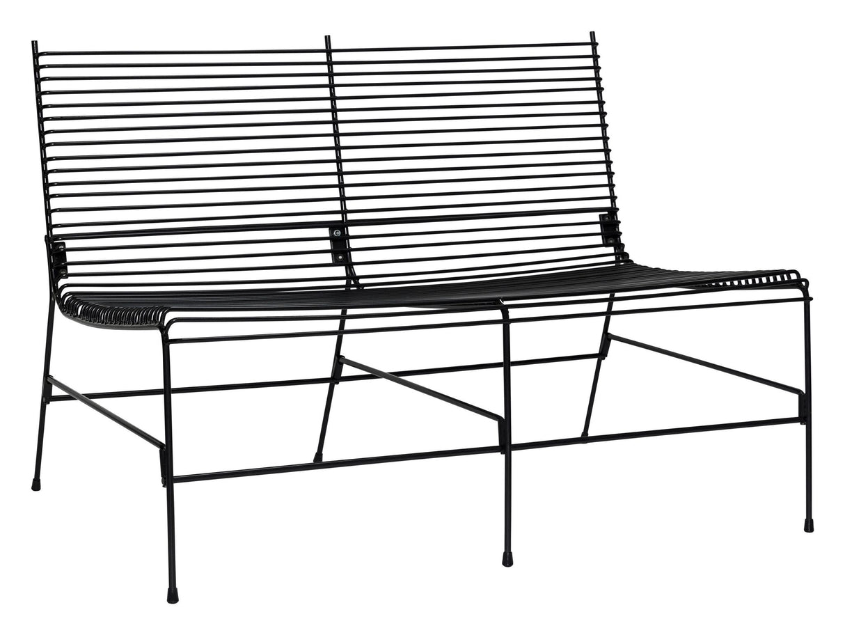 String Garden Bench, Black