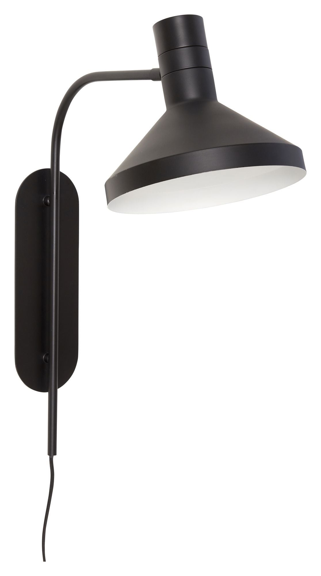 Hübsch Studio Wall lamp, metal, black