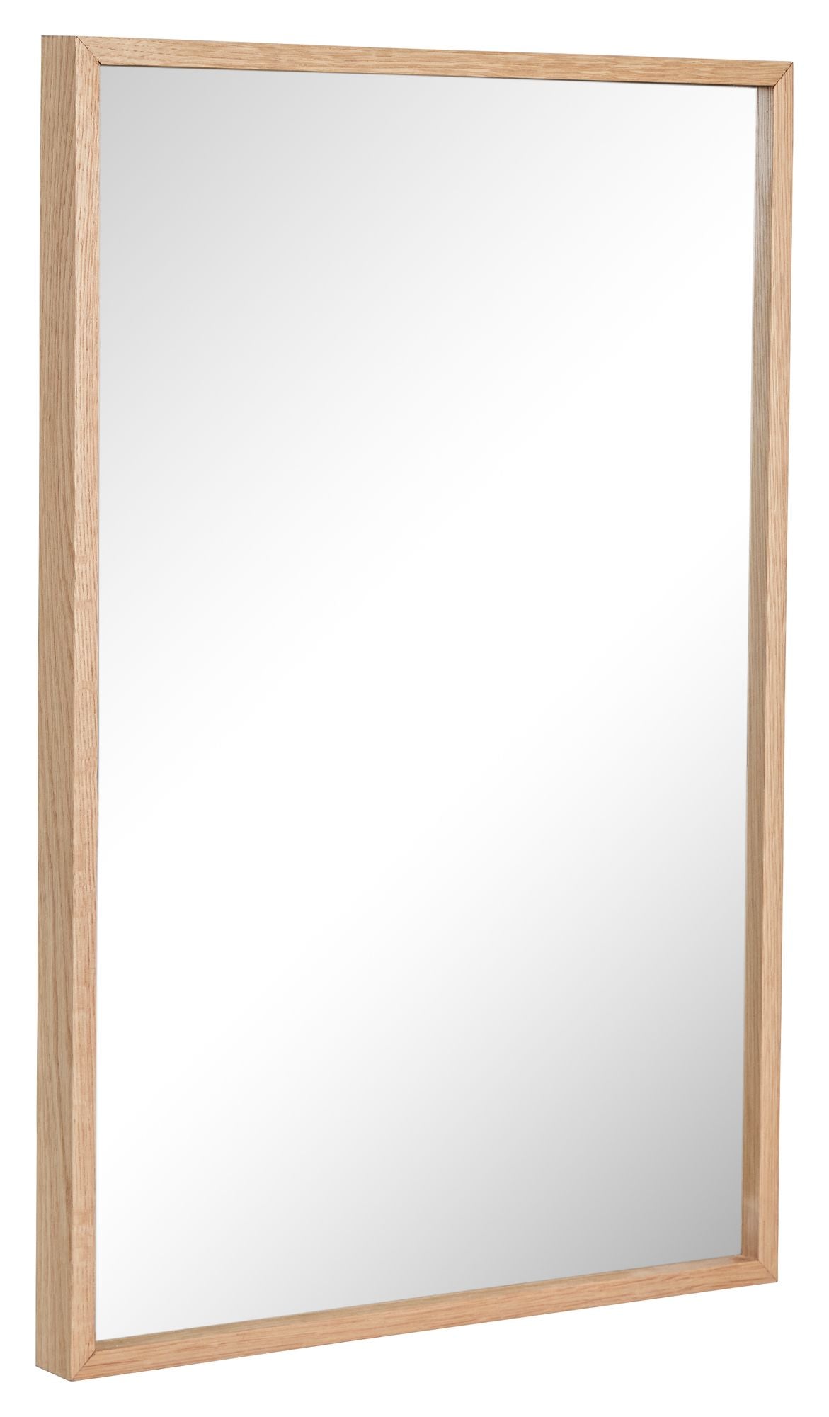 Hübsch Depth Mirror, 60x40, oak