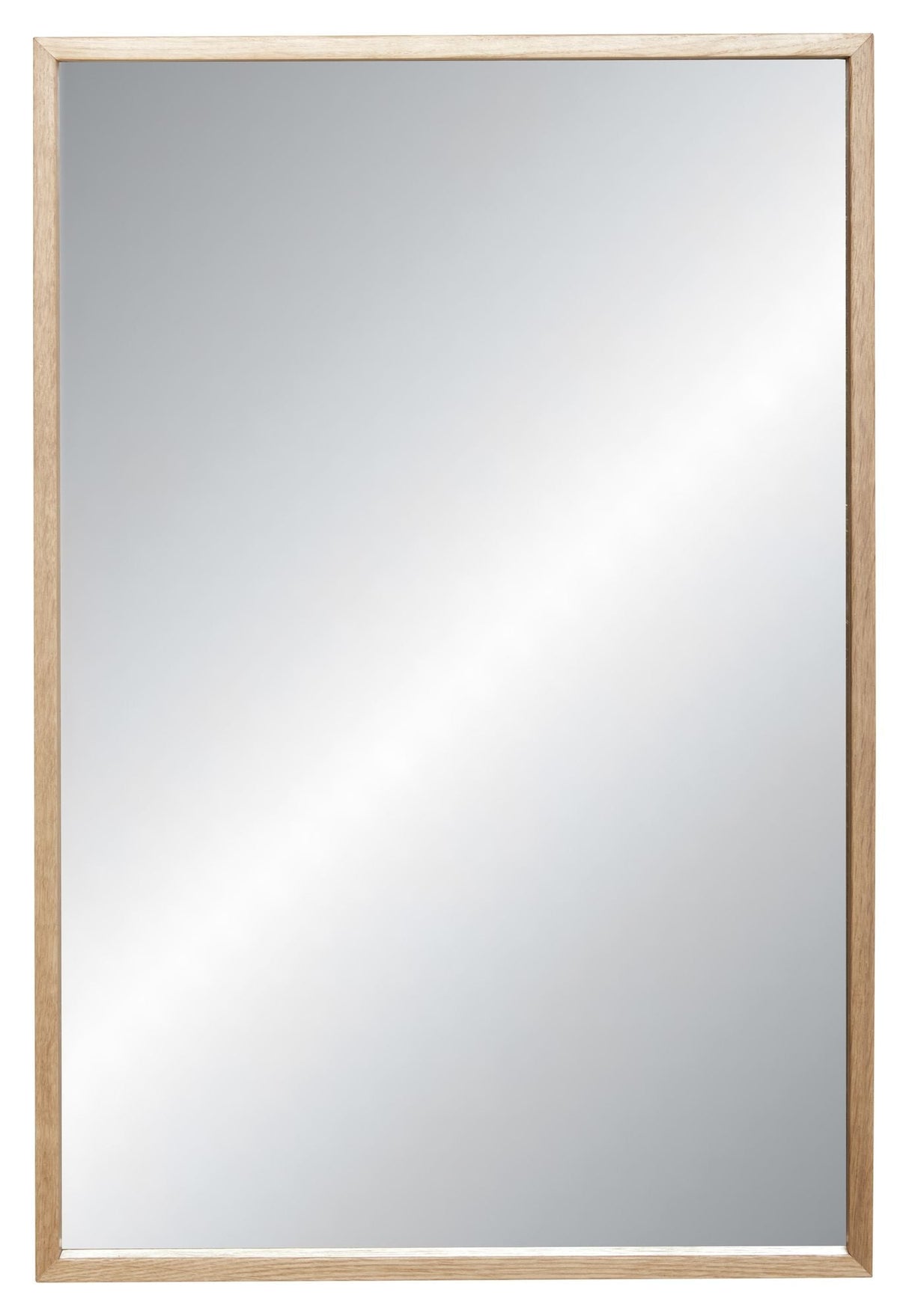 Hübsch Depth Mirror, 60x40, oak