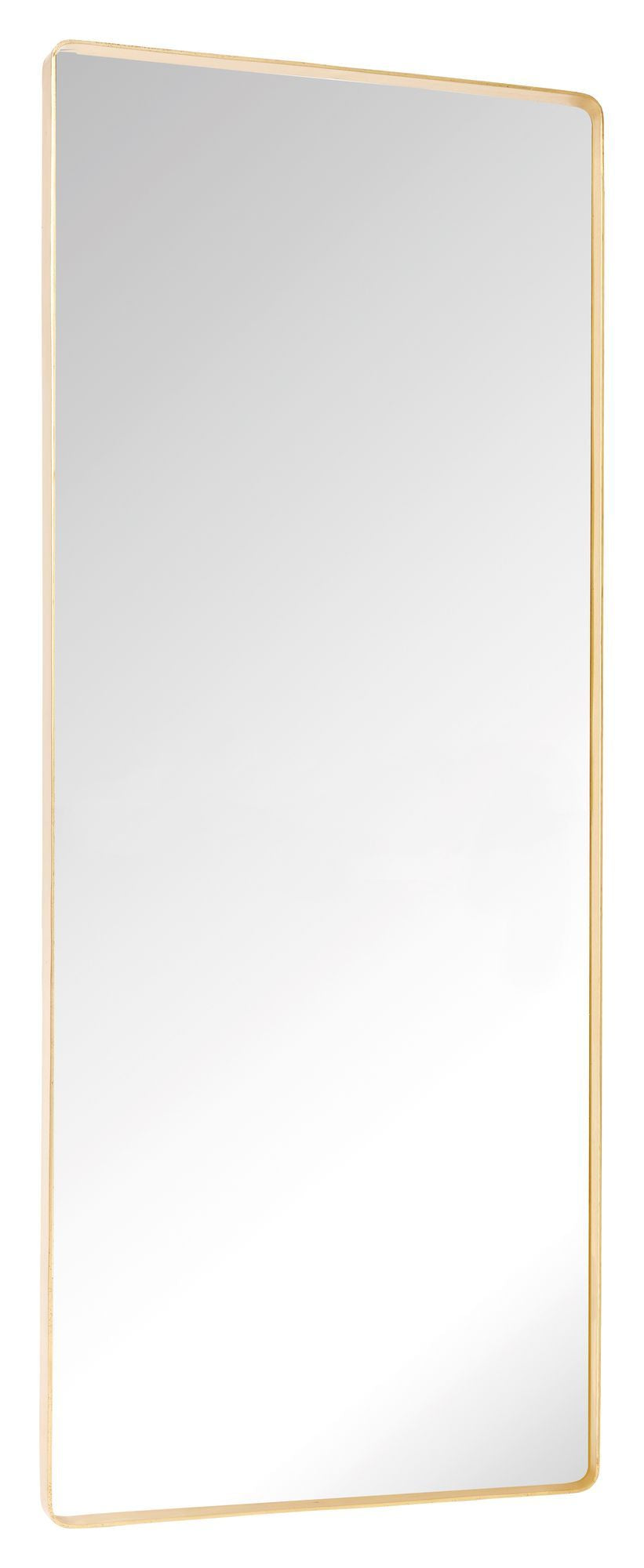 Hübsch Retro Wall mirror, square, brass