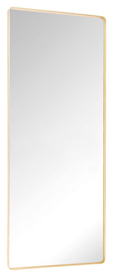 Hübsch Retro Wall mirror, square, brass