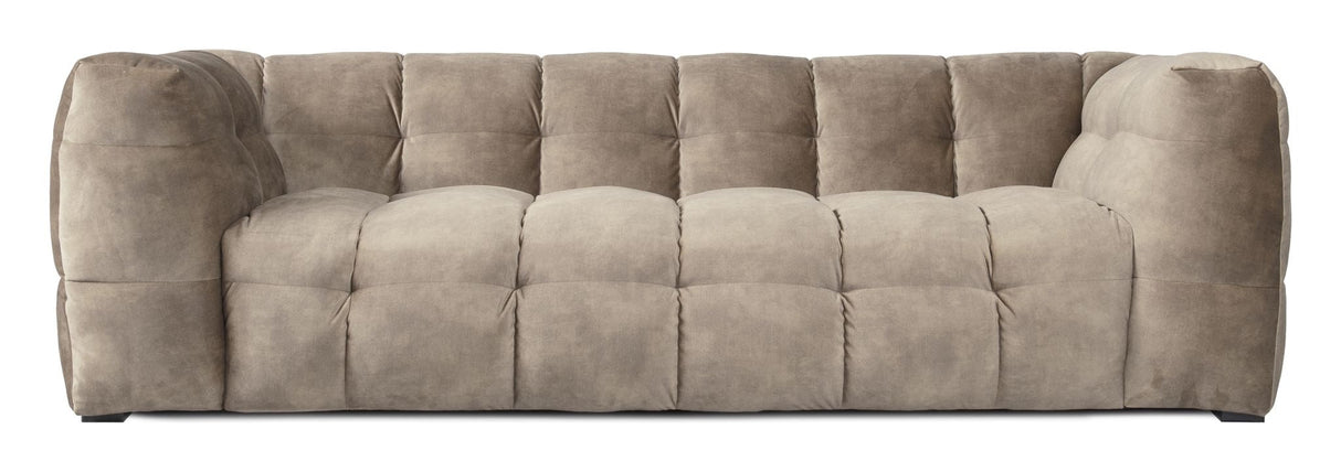 Hudson Sofa - beige with black legs