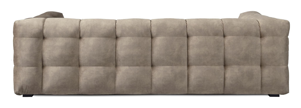 Hudson Sofa - beige with black legs