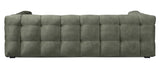 Hudson Sofa - dark green w. black legs