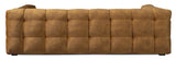 Hudson Sofa - light Cognac with black legs