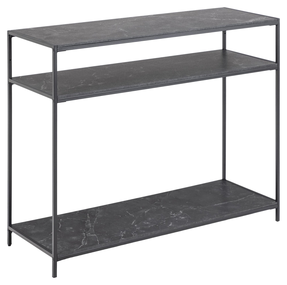 Infinity Console Table 100x35x79, Black