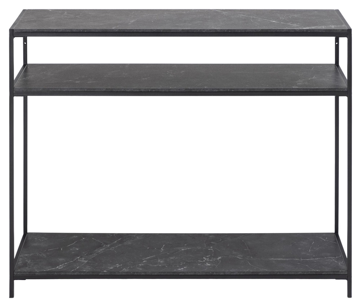 Infinity Console Table 100x35x79, Black