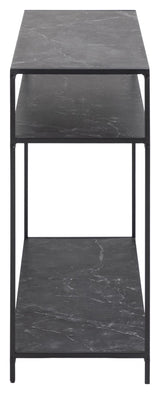 Infinity Console Table 100x35x79, Black