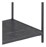 Infinity Console Table 100x35x79, Black