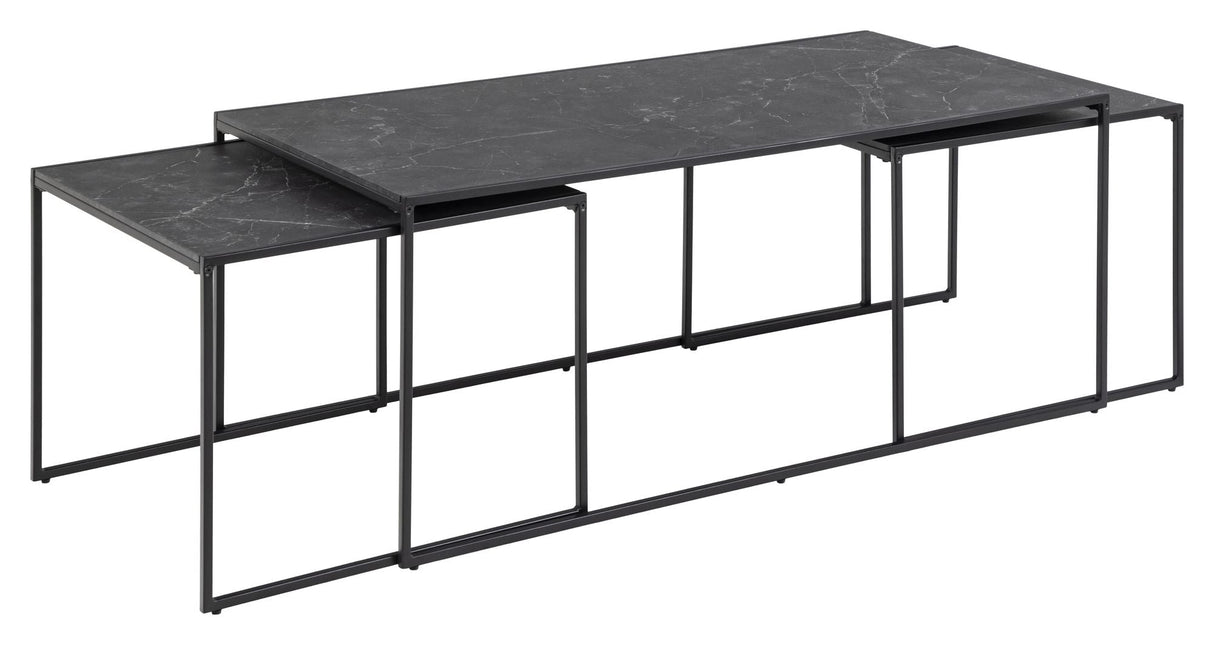 Infinity Coffee Table 120x60x48, Black