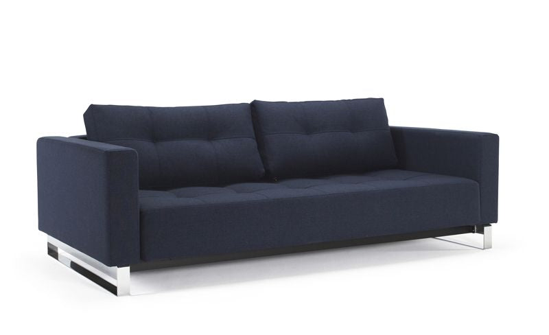 Cassius Sofa bed, Mixed Dance/Blue