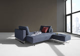 Cassius Sofa bed, Mixed Dance/Blue