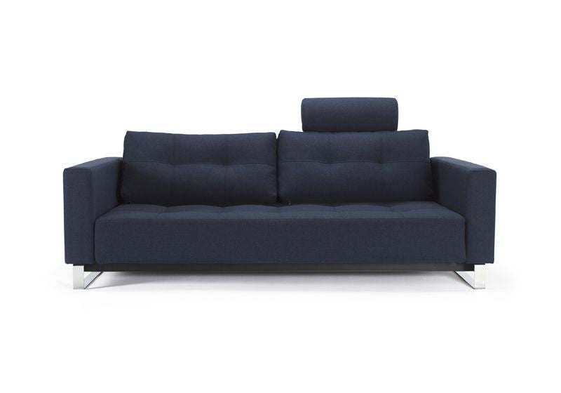 Cassius Sofa bed, Mixed Dance/Blue