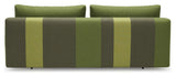 Conlix Patchwork Sofa bed, Green