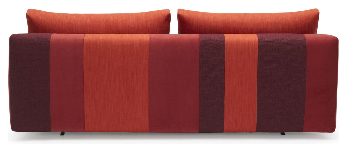 Conlix Patchwork Sofa bed, Red