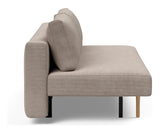 Conlix Sofa bed, Beige Velvet