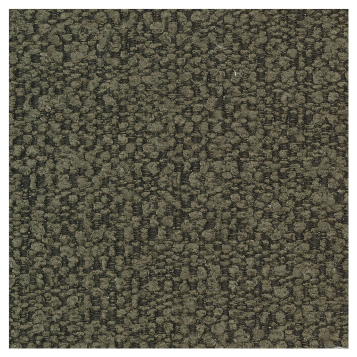 Cornila Puf w. storage, Bouclé/Forest Green, 75x75