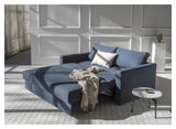 Cosial 160 Sofa bed, Argus/Navy Blue