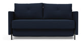 Cubed 140 Sofa bed with armrests, Mixed Dance/Blue