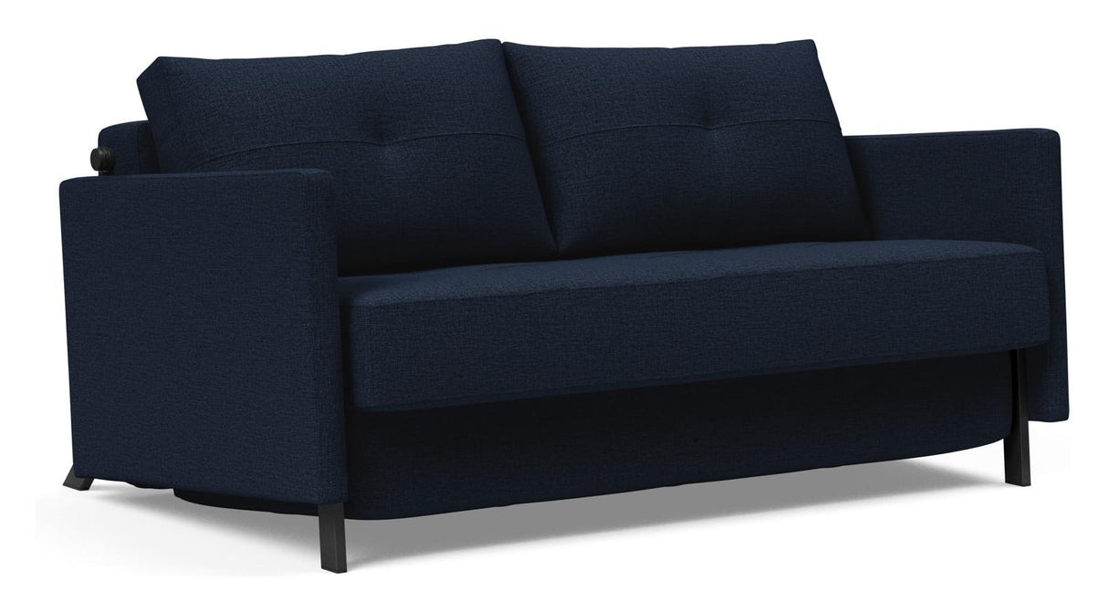 Cubed 140 Sofa bed with armrests, Mixed Dance/Blue