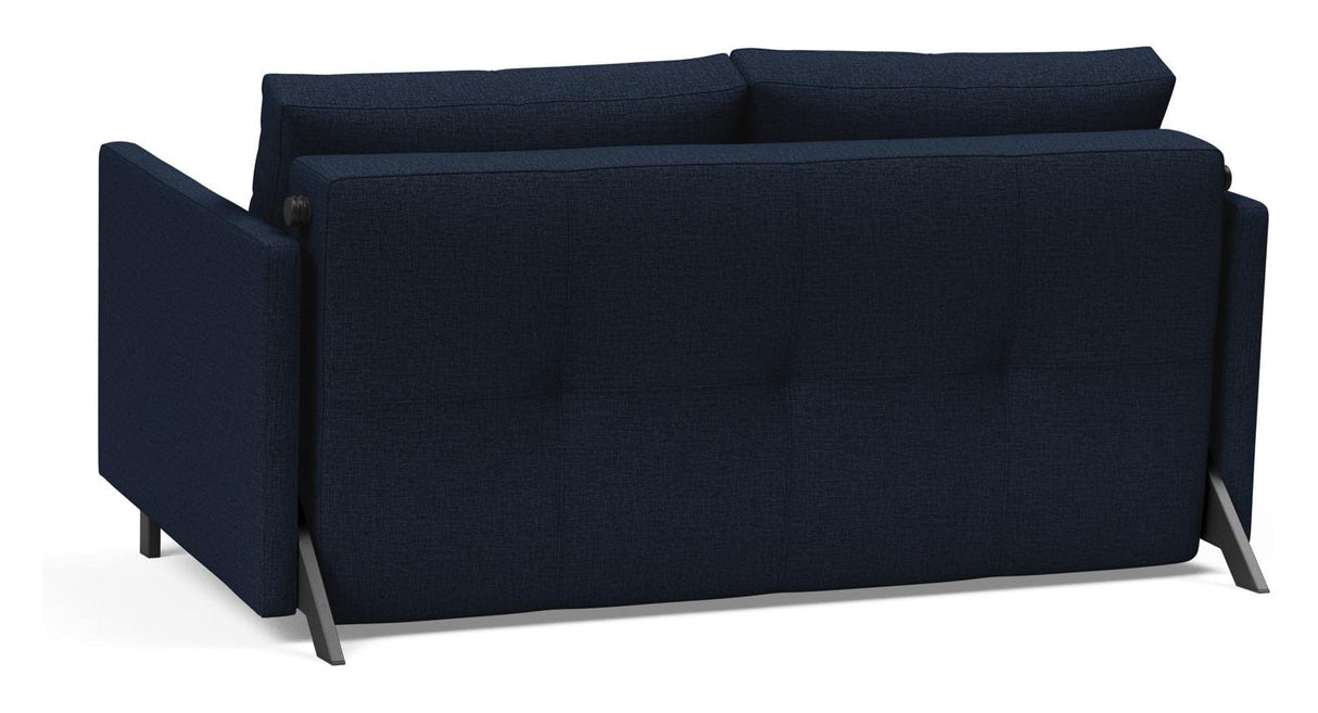 Cubed 140 Sofa bed with armrests, Mixed Dance/Blue