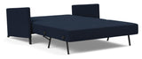 Cubed 140 Sofa bed with armrests, Mixed Dance/Blue