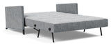 Cubed 140 Sofa bed with armrests, Twist/Granite