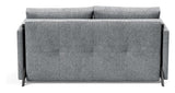 Cubed 140 Sofa bed with armrests, Twist/Granite