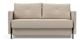 Cubed 140 Sofa bed with armrests, Blida/Sand Gray