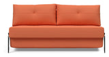 Cubed 160 Alu Sofa Bed, Argus/Rust