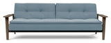 Dublexo Frej Sofa Bed, Smoked Oak, Soft/Indigo