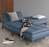 Dublexo Stylette Sofa Bed, Soft/Indigo