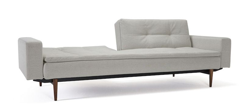 Dublexo Styletto Sofa bed with armrests, Mixed Dance Natural