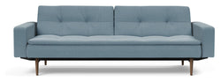 Dublexo Styletto Sofa bed with armrests, Soft/Indigo