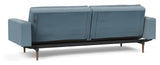 Dublexo Styletto Sofa bed with armrests, Soft/Indigo