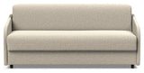 Eivor 140 Sofa bed, Spring mattress, Bouclé/Beige