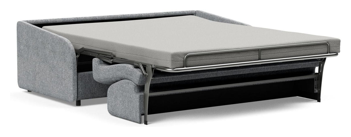 Eivor 160 Sofa bed with jumping mattress, Twist/Granite