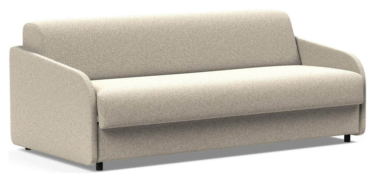 Eivor 160 Sofa bed, Spring mattress, Bouclé/Beige