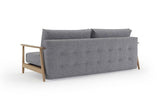 Eluma Deluxe Button Sofa Bed, Twist/Granite