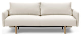 Frode Stem Sofa bed with armrests, Off White Bouclé