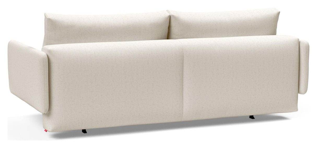 Frode Stem Sofa bed with armrests, Off White Bouclé